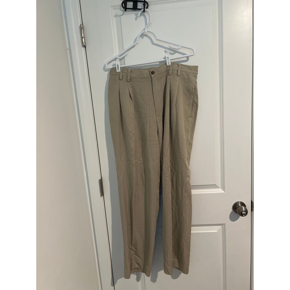 Tommy Bahama Silk Pants – Size 34 – Cream/Beige
